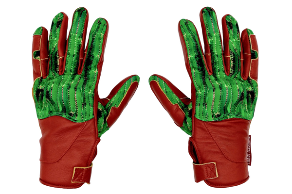 Buy Red Leather Motorcycle Gloves Online & 600D Gloves † THROTTLESNAKE