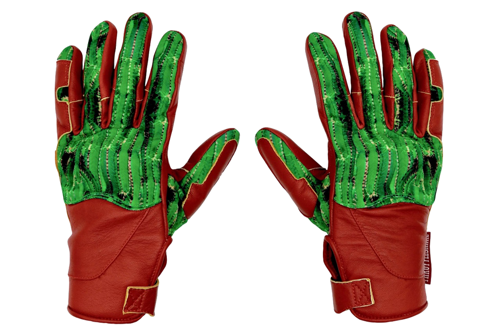 Red Leather & 600D Gloves † Sonora