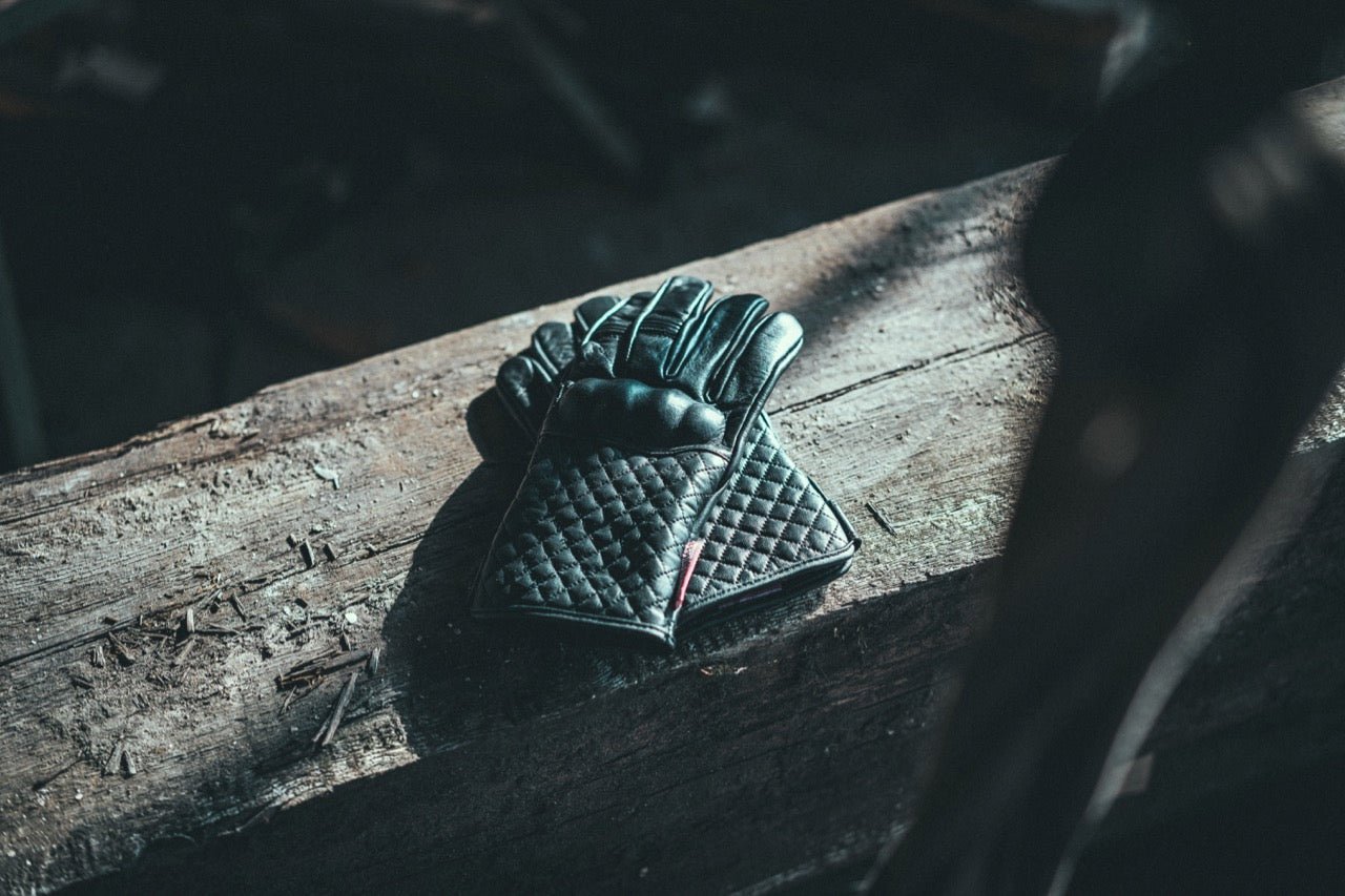 black snake handschuhe Buy Black Leather Motorcycle Gloves