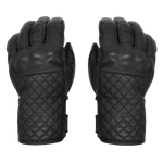 Black Leather Gloves † Mamba Negra - THROTTLESNAKE