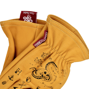 Custom Glove Trotter † Waxed Gloves - THROTTLESNAKE