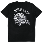 Hold Fast T-Shirt † By Clemens Hahn - Black - THROTTLESNAKE