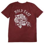 Hold Fast T-Shirt † By Clemens Hahn - Red - THROTTLESNAKE