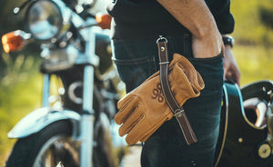 Leather Glove Holder - THROTTLESNAKE