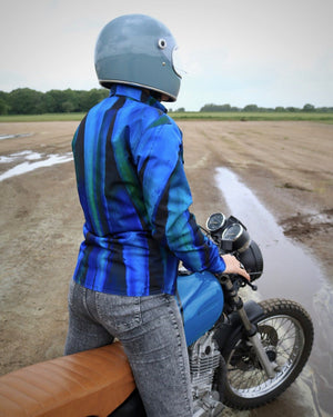 Motorcycle Jacket † Armadillo Hide Agave - THROTTLESNAKE