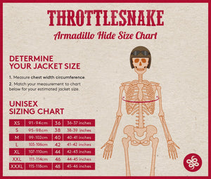 Motorcycle Jacket † Armadillo Hide Atacama - THROTTLESNAKE