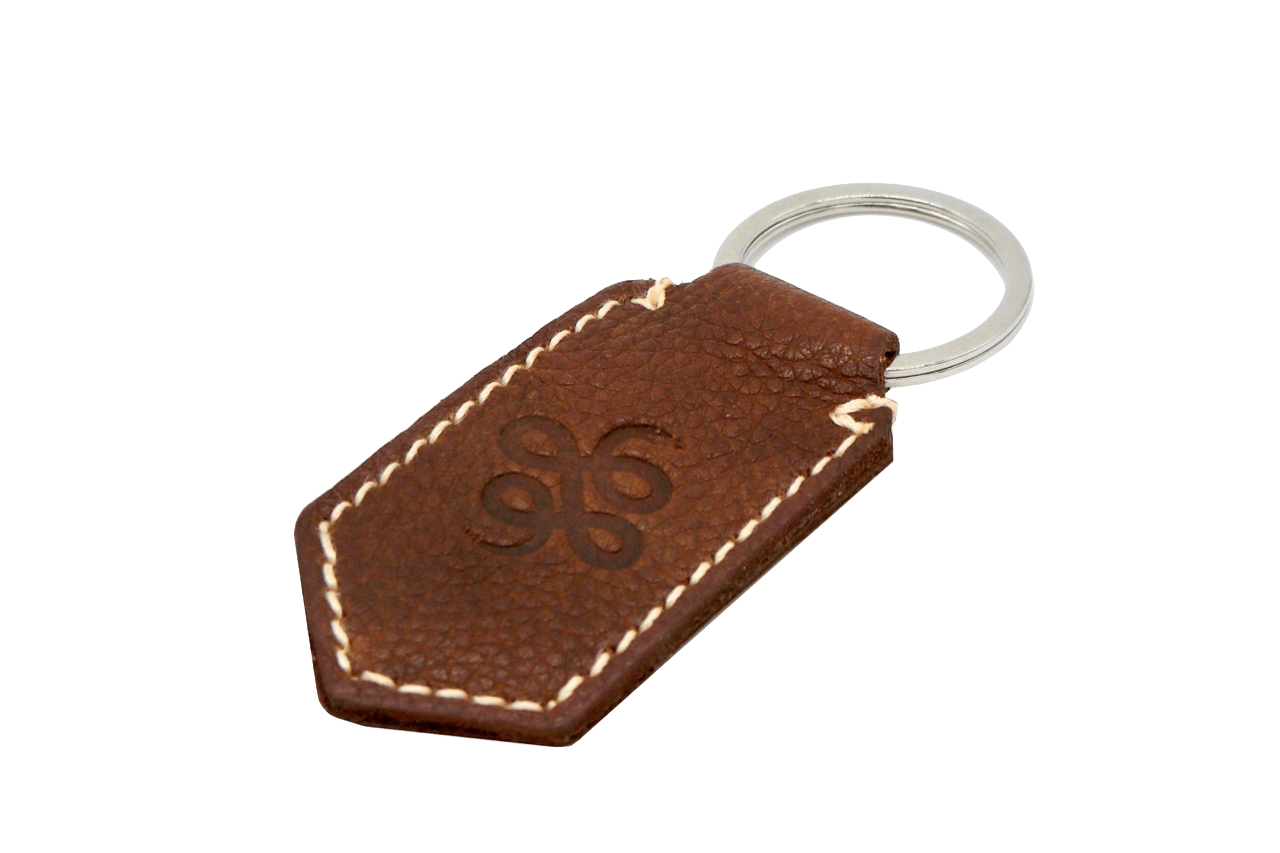 Throttlesnake Leather Keyring - THROTTLESNAKE