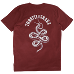 Throttlesnake T-Shirt † By Clemens Hahn - Red - THROTTLESNAKE