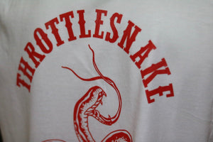 Throttlesnake T-Shirt † By Clemens Hahn - White - THROTTLESNAKE